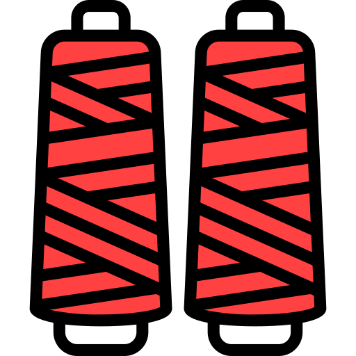 We don't collect textile off cuts, yarns or threaded material