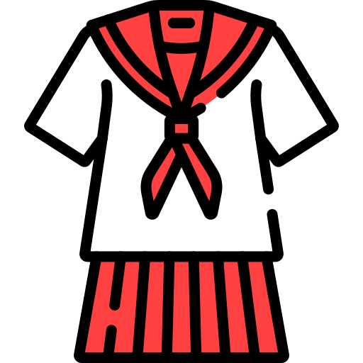 We don't collect school uniforms with and without logo